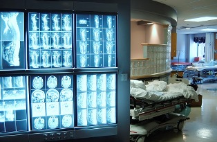 Medical imaging department in a hospital